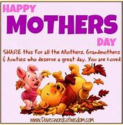 Image result for Happy Mother's Day Pooh Bear
