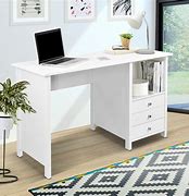 Image result for White Desk with 2 Drawers