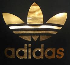 Image result for Adidas Logo Black N Gold