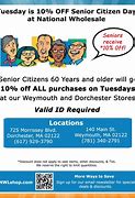 Image result for Senior Citizen Discount Day