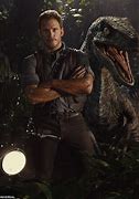 Image result for Jurassic World Chris Pratt with Raptors