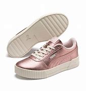 Image result for Puma Rose Gold Metallic Sneakers