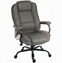 Image result for Grey Leather Office Chair with Arms
