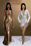 Image result for Sims 4 Gold Dress