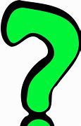 Image result for Questions. Clip Aryt Green