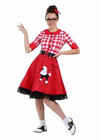 Image result for 50s Girl Outfits