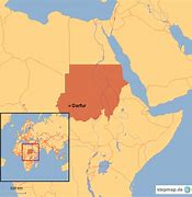 Image result for Map of Sudan including Darfur