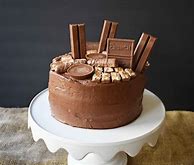 Image result for Chocolate Candy Bar Birthday Cake