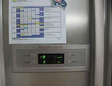 Image result for White Glass Refrigerator