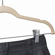 Image result for Slim Pant Hangers Clip