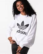 Image result for Women's Adidas Originals Trefoil Sweatshirt
