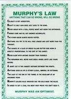 Image result for Quotes About Murphy's Law