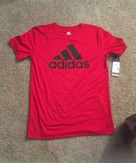 Image result for Red Adidas Shirt Front