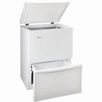 Image result for Small Upright Freezer with Drawer