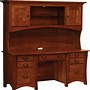 Image result for Executive Desk and Hutch Set