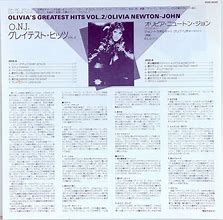 Image result for Olivia's Greatest Hits Vol. 2