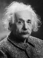 Picture of Albert Einstein.