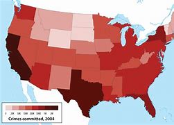 Image result for Us Crime Map by County