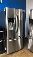 Image result for stainless steel 33 inch wide refrigerator