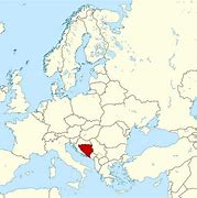 Image result for Bosnia On World Map