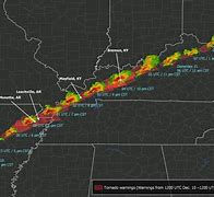 Image result for Tornado Path in Kentucky