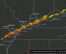 Image result for Map of Kentucky Tornadoes