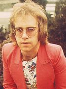 Image result for Elton John Black Hair