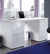 Image result for Modern White Computer Desk