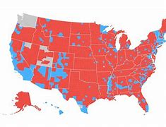 Image result for Colored Map of Election Results