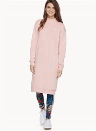 Image result for Pink Sweatshirt Dress