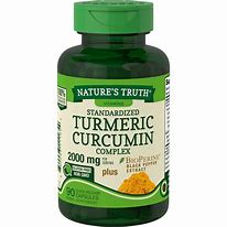 Image result for Turmeric Curcumin Advanced Complex Standardized Extract, 2000 Mg (Per Serving), 120 Quick Release Softgels