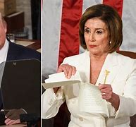 Image result for Nancy Pelosi with Trump Haircut