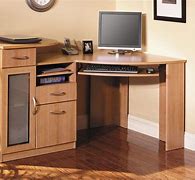 Image result for Compact Modern Corner Desk