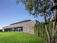 Image result for Gabion Wall House