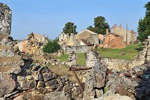 Image result for Oradour Sur Glane Ruins