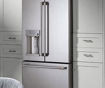 Image result for Kitchen with Stainless Steel Refrigerator