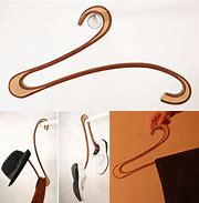 Image result for Wall Clothes Hanger Timber