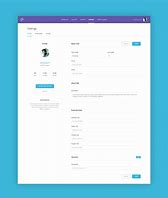 Image result for Update Profile Page Design