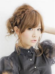 Image result for Japanese Hairstyles Drawing