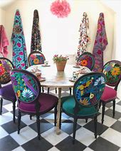 Image result for Boho Dining Chairs
