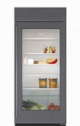 Image result for 36 Sub-Zero Refrigerator Glass Door