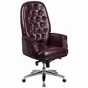 Image result for Tufted Leather Desk Chair