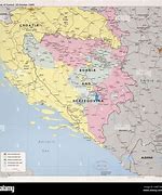 Image result for Serbian Croatian War Map