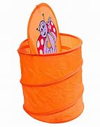 Image result for Orange Laundry Basket