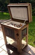 Image result for DIY Patio Cooler Box