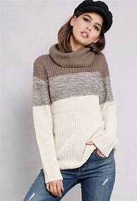 Image result for Turtleneck Knit Sweater