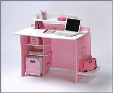 Image result for L-shaped Office Desk with Bookshelf