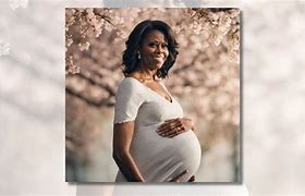Image result for Michelle Obama Pregnancy
