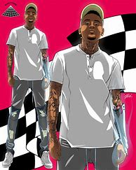 Image result for Chris Brown Anime iPhone Wallpaper