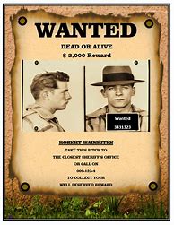 Image result for Wanted Poster Template Free